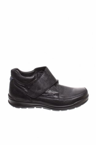 Ανδρικά παπούτσια Gemini, Μέγεθος 42, Χρώμα Μαύρο, Γνήσιο δέρμα, Τιμή 36,37 €