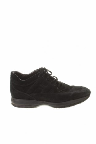 Ανδρικά παπούτσια Hogan, Μέγεθος 43, Χρώμα Μαύρο, Φυσικό σουέτ, Τιμή 101,32 €