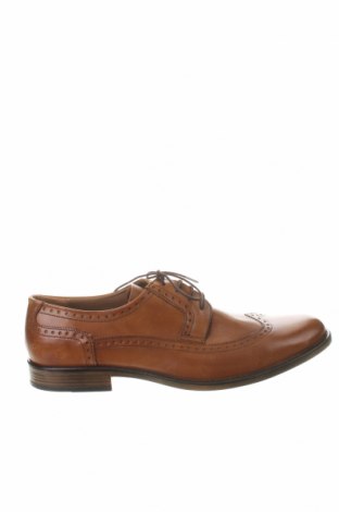 Мъжки обувки Pier One, Размер 45, Цвят Кафяв, Естествена кожа, Цена 57,75 лв.
