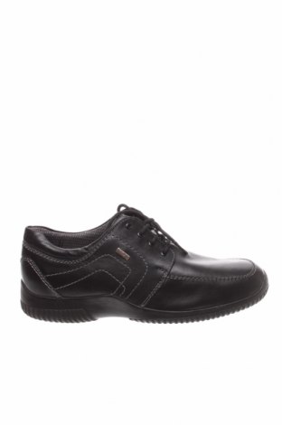 Ανδρικά παπούτσια Solidus, Μέγεθος 45, Χρώμα Μαύρο, Γνήσιο δέρμα, Τιμή 54,43 €