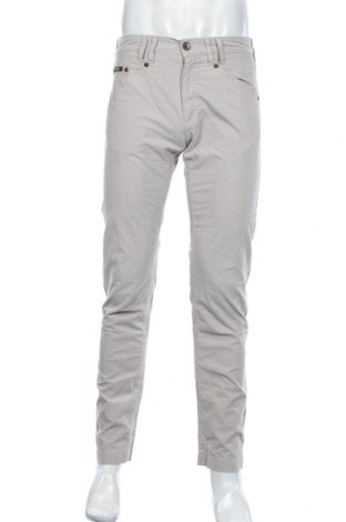 Pantaloni de bărbați BOSS, Mărime M, Culoare Gri, Bumbac, Preț 506,58 Lei