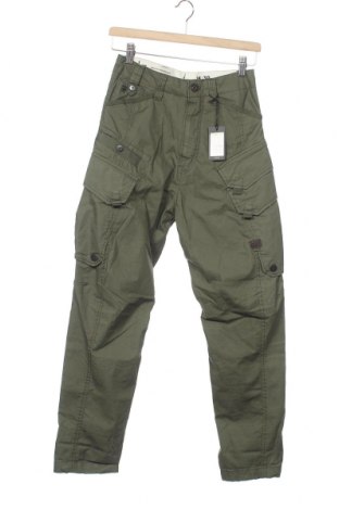 Pantaloni de bărbați G-Star Raw, Mărime XS, Culoare Verde, Bumbac, Preț 596,38 Lei