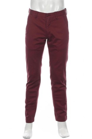 Ανδρικό παντελόνι Marc O'Polo, Μέγεθος S, Χρώμα Κόκκινο, 98% βαμβάκι, 2% ελαστάνη, Τιμή 46,73 €