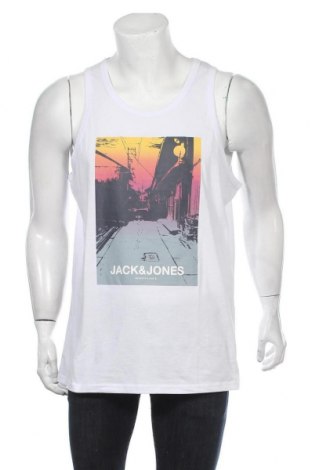 Ανδρική αμάνικη μπλούζα Core By Jack & Jones, Μέγεθος XL, Χρώμα Λευκό, Βαμβάκι, Τιμή 15,16 €