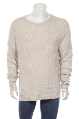 Мъжки пуловер American Vintage, Размер XL, Цвят Сив, 42% акрил, 25% полиамид, 22% вълна, 6% еластан, 5% вълна от алпака, Цена 51,80 лв.