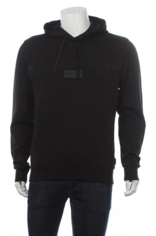 Мъжки суичър Calvin Klein, Размер M, Цвят Черен, 80% памук, 16% полиестер, 4% еластан, Цена 139,30 лв.