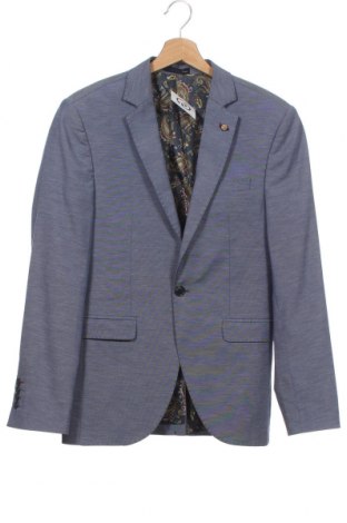 Ανδρικό σακάκι Massimo Dutti, Μέγεθος S, Χρώμα Μπλέ, 70% βαμβάκι, 30% πολυεστέρας, Τιμή 25,98 €