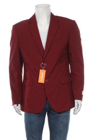 Ανδρικό σακάκι Oppo Suits, Μέγεθος XL, Χρώμα Κόκκινο, Πολυεστέρας, Τιμή 39,89 €