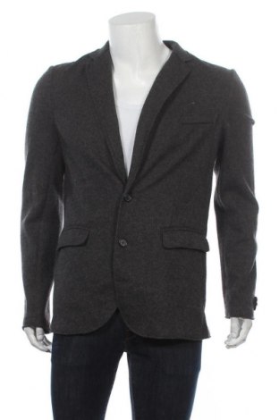 Herren Sakko Zara, Größe L, Farbe Grau, 75% Wolle, 25% Polyester, Preis 22,27 €