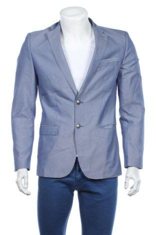 Herren Sakko Zara Man, Größe M, Farbe Blau, Viskose, Preis 22,27 €