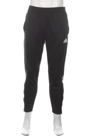 Ανδρικό αθλητικό παντελόνι Adidas, Μέγεθος L, Χρώμα Μαύρο, Τιμή 22,08 €
