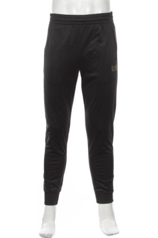 Ανδρικό αθλητικό παντελόνι Emporio Armani, Μέγεθος S, Χρώμα Μαύρο, Πολυεστέρας, Τιμή 83,43 €