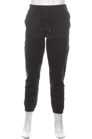 Pantaloni trening de bărbați Jack & Jones, Mărime XL, Culoare Negru, 98% bumbac, 2% elastan, Preț 168,92 Lei