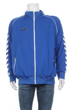 Męska bluza sportowa Hummel, Rozmiar XL, Kolor Niebieski, 85% poliester, 15% elastyna, Cena 69,57 zł