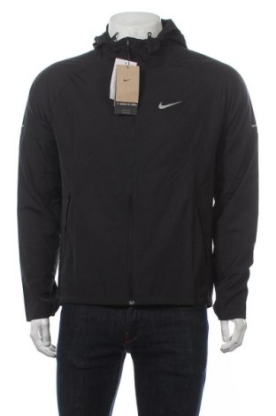 Herren Sportjacke Nike, Größe M, Farbe Schwarz, 100% Polyester, Preis 73,06 €