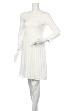 Kleid Anna Field, Größe S, Farbe Weiß, 58% Viskose, 37% Polyester, 5% Elastan, Preis 34,41 €