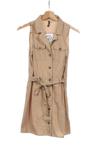 Kleid H&M Divided, Größe XS, Farbe Beige, 100% Baumwolle, Preis 23,66 €