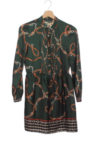 Φόρεμα Zara, Μέγεθος XS, Χρώμα Πράσινο, 100% πολυεστέρας, Τιμή 22,08 €