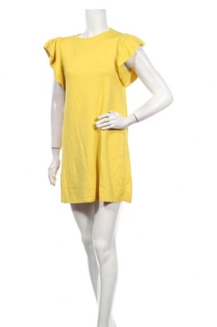 Kleid Zara Knitwear, Größe M, Farbe Gelb, Polyamid, Preis 22,96 €