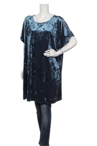 Tunika Lindex, Größe XXL, Farbe Blau, 90% Polyester, 10% Elastan, Preis 18,09 €