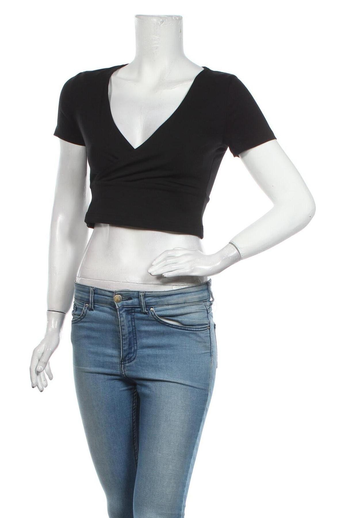 Γυναικεία μπλούζα Even&Odd, Μέγεθος S, Χρώμα Μαύρο, 95% βαμβάκι, 5% ελαστάνη, Τιμή 10,05 €
