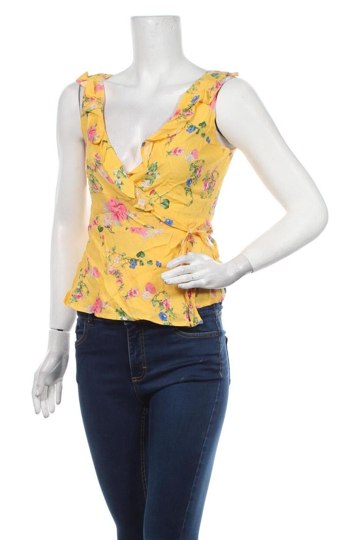 Γυναικεία μπλούζα Springfield, Μέγεθος S, Χρώμα Κίτρινο, Τιμή 23,71 €
