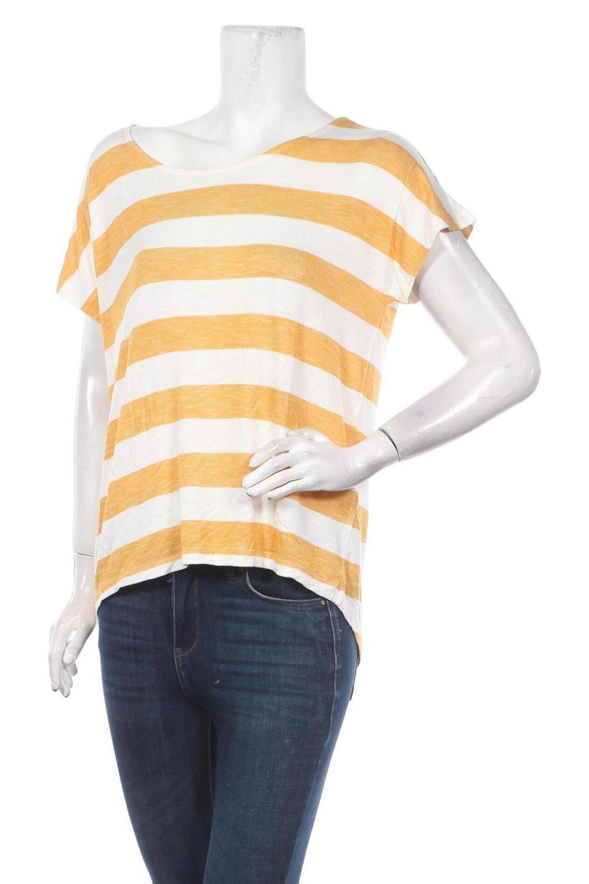 Γυναικεία μπλούζα Vero Moda, Μέγεθος L, Χρώμα Πορτοκαλί, 96% βισκόζη, 4% ελαστάνη, Τιμή 12,63 €