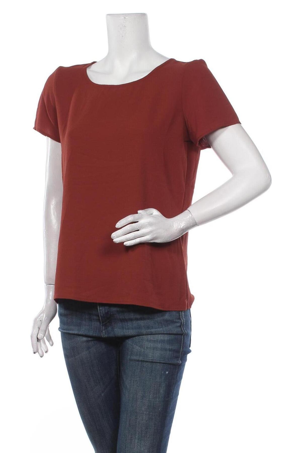 Дамска блуза Vero Moda, Размер M, Цвят Червен, Цена 49,00 лв.