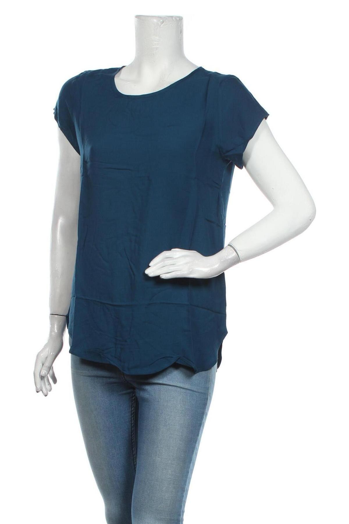 Γυναικεία μπλούζα Vero Moda, Μέγεθος M, Χρώμα Μπλέ, Βισκόζη, Τιμή 12,63 €
