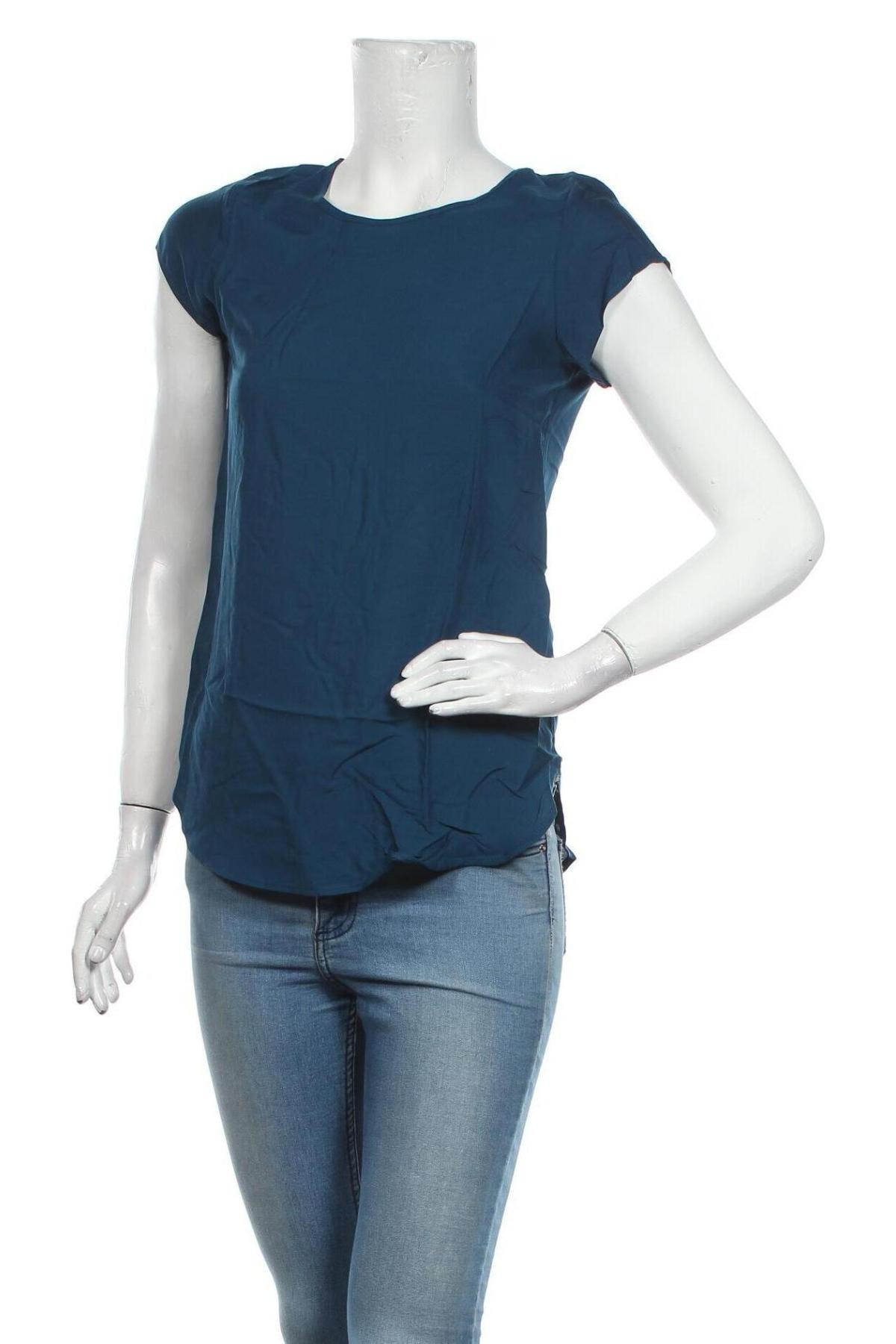 Γυναικεία μπλούζα Vero Moda, Μέγεθος XS, Χρώμα Μπλέ, Βισκόζη, Τιμή 7,58 €