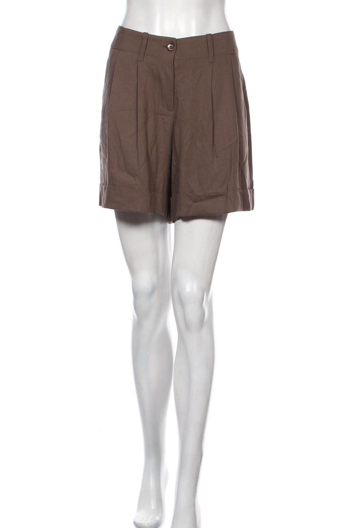 Γυναικείο κοντό παντελόνι Marc Aurel, Μέγεθος S, Χρώμα Καφέ, Βισκόζη, Τιμή 48,71 €