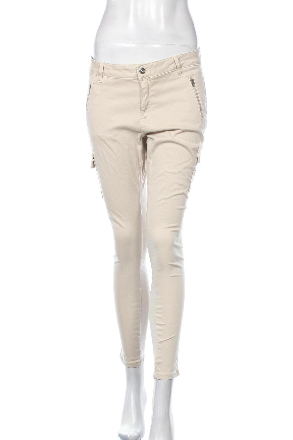 Pantaloni de femei Zero, Mărime L, Culoare Bej, Preț 457,24 Lei