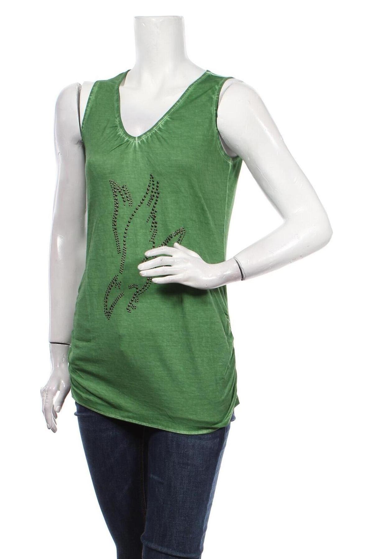 Γυναικείο αμάνικο μπλουζάκι Little West 8, Μέγεθος S, Χρώμα Πράσινο, Τιμή 21,65 €