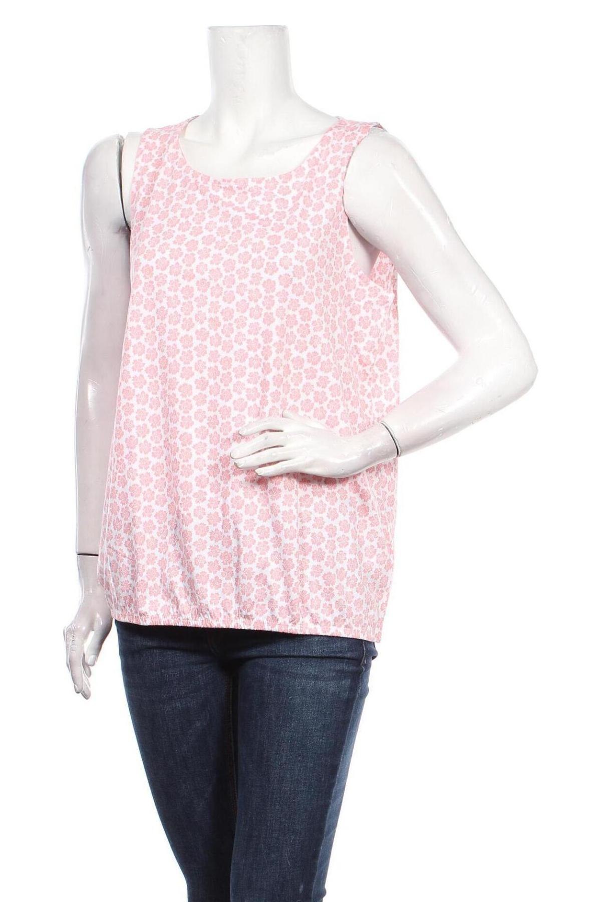 Γυναικείο αμάνικο μπλουζάκι Montego, Μέγεθος XL, Χρώμα Λευκό, 50% βαμβάκι, 50% μοντάλ, Τιμή 7,09 €