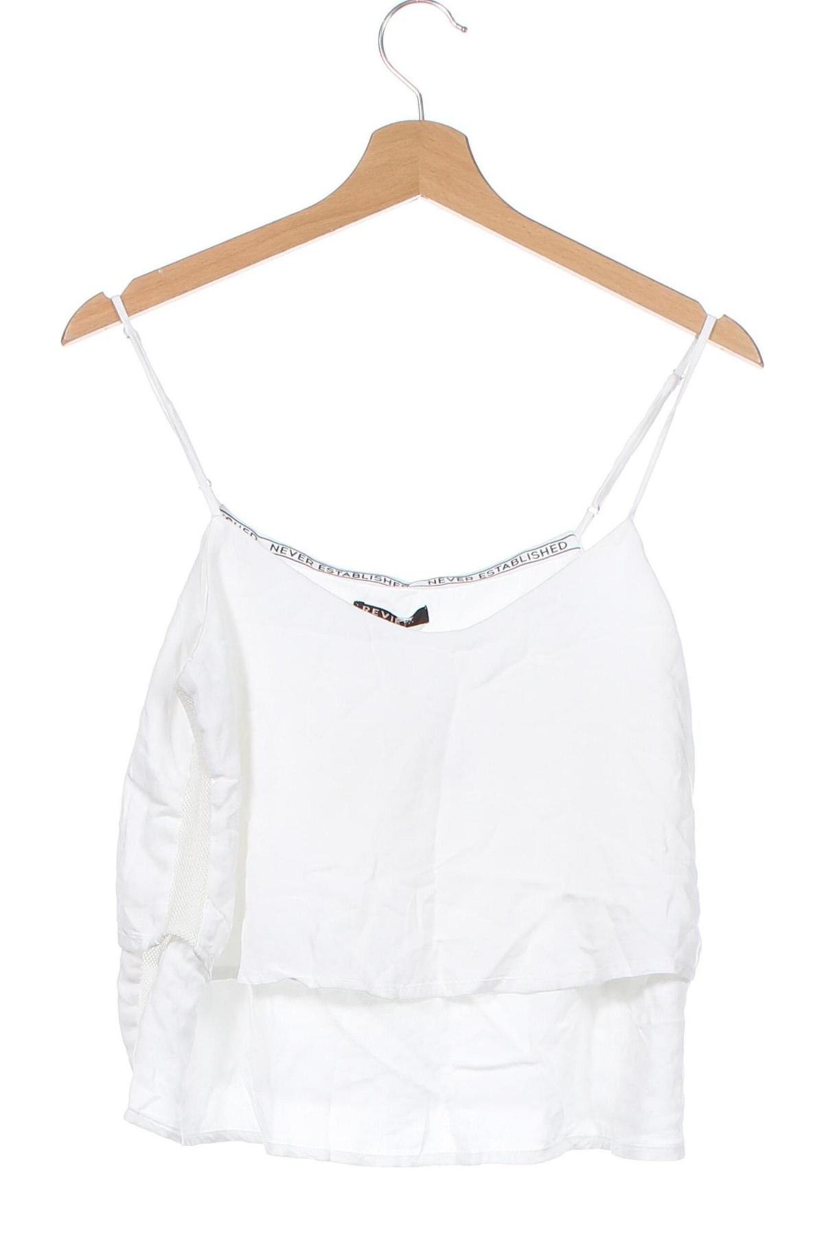 Γυναικείο αμάνικο μπλουζάκι Review, Μέγεθος XS, Χρώμα Λευκό, Τιμή 28,45 €