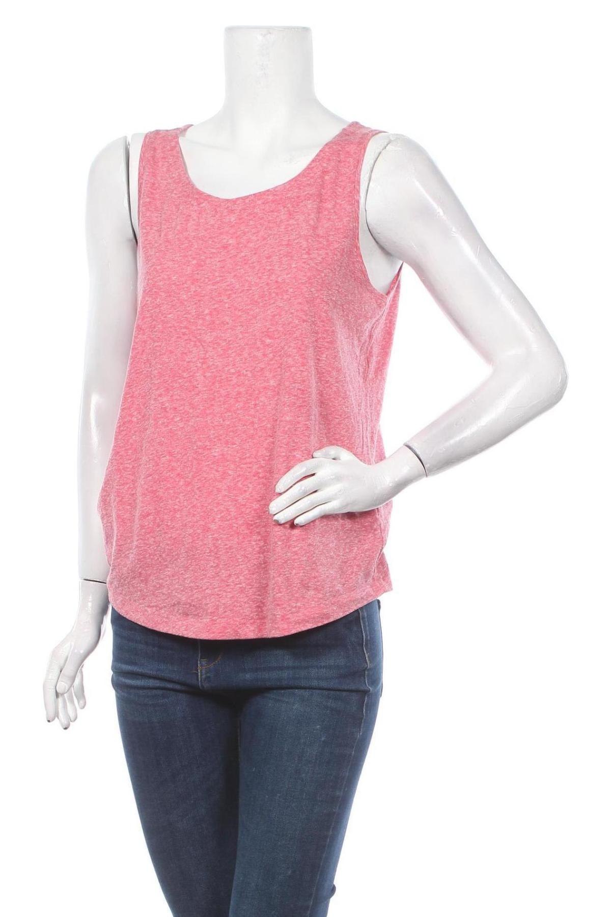 Γυναικείο αμάνικο μπλουζάκι S.Oliver, Μέγεθος M, Χρώμα Ρόζ , 50% πολυεστέρας, 38% βαμβάκι, 12% βισκόζη, Τιμή 12,63 €