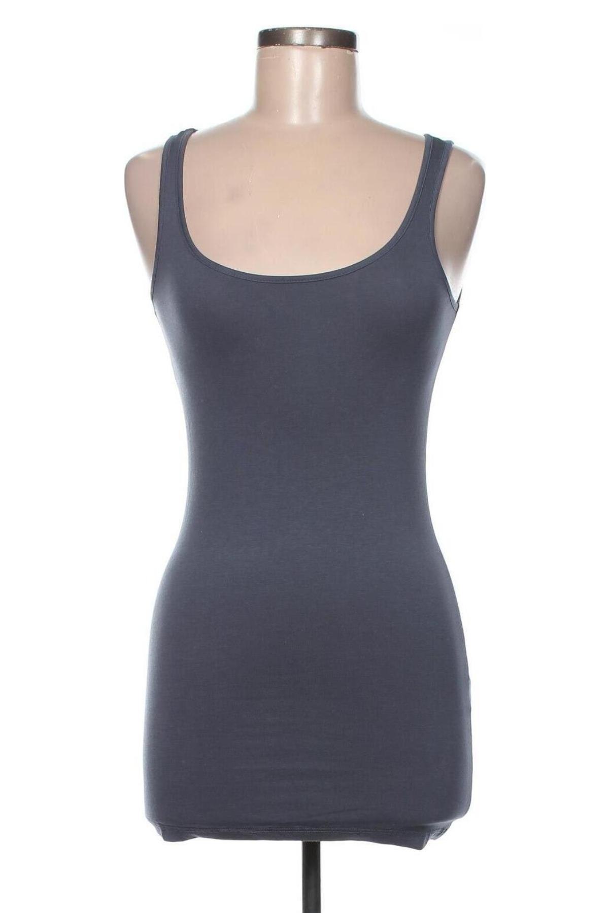 Γυναικείο αμάνικο μπλουζάκι Vero Moda, Μέγεθος XS, Χρώμα Μπλέ, 95% βαμβάκι, 5% ελαστάνη, Τιμή 6,49 €