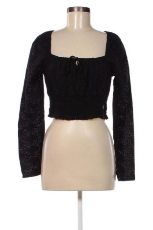 Γυναικεία μπλούζα Hollister, Μέγεθος M, Χρώμα Μαύρο, Τιμή 4,82 €