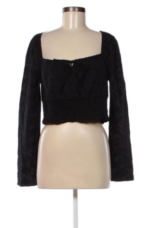 Γυναικεία μπλούζα Hollister, Μέγεθος L, Χρώμα Μαύρο, Τιμή 4,82 €