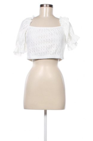 Γυναικεία μπλούζα Nly Trend, Μέγεθος L, Χρώμα Λευκό, Τιμή 3,20 €