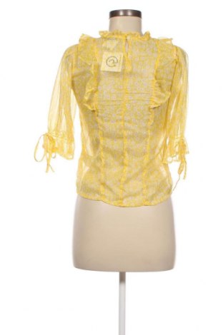 Дамска блуза Pimkie, Размер XXS, Цвят Жълт, Цена 5,27 лв.