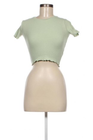 Γυναικεία μπλούζα Pull&Bear, Μέγεθος XS, Χρώμα Πράσινο, Τιμή 2,94 €