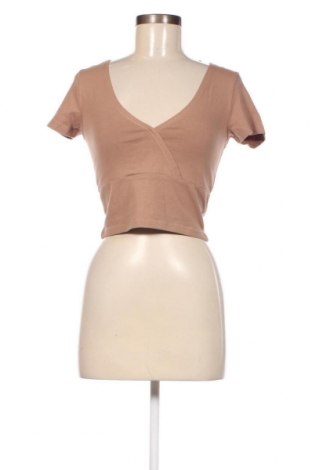 Damen Shirt Review, Größe S, Farbe Braun, Preis 4,82 €