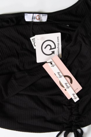 Γυναικεία μπλούζα Wal G, Μέγεθος L, Χρώμα Μαύρο, Τιμή 4,08 €