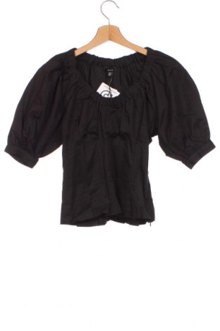 Γυναικεία μπλούζα Who What Wear, Μέγεθος XS, Χρώμα Μαύρο, Τιμή 5,78 €