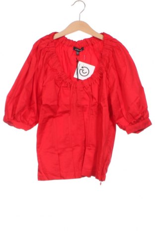 Γυναικεία μπλούζα Who What Wear, Μέγεθος XS, Χρώμα Κόκκινο, Τιμή 5,78 €