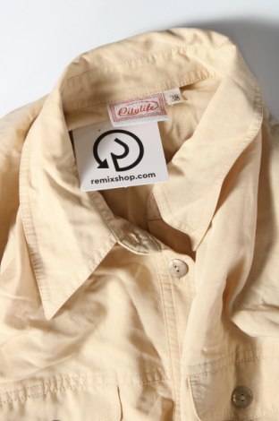 Γυναικείο πουκάμισο City life, Μέγεθος M, Χρώμα  Μπέζ, Τιμή 1,66 €