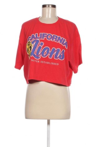 Damen T-Shirt Review, Größe M, Farbe Rot, Preis 11,74 €