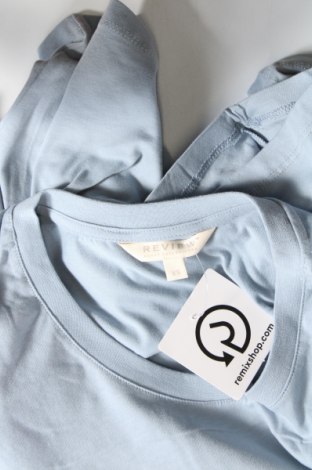 Damen T-Shirt Review, Größe XS, Farbe Blau, Preis 17,01 €