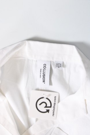 Γυναικεία σαλοπέτα Collusion, Μέγεθος S, Χρώμα Λευκό, Τιμή 4,90 €